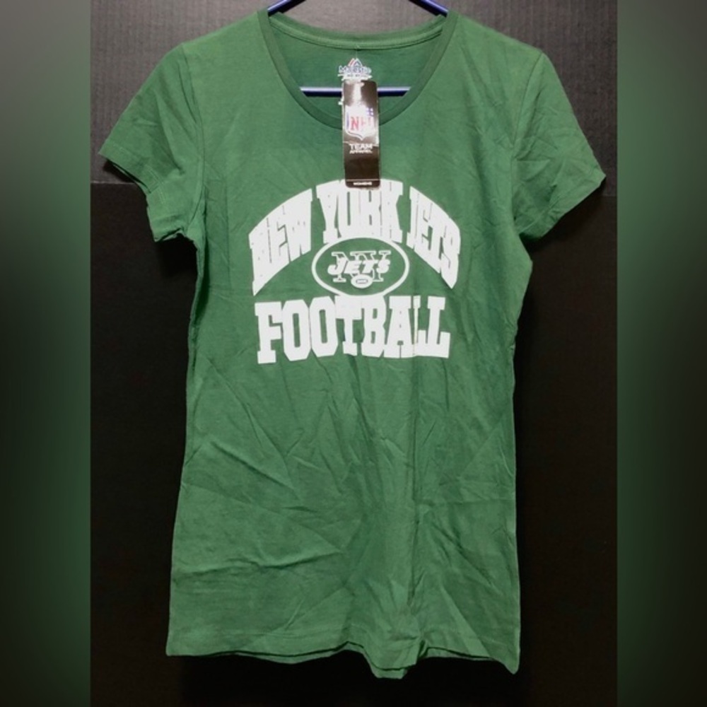 ⛵️NFL New York Jets Green Football T-shirt